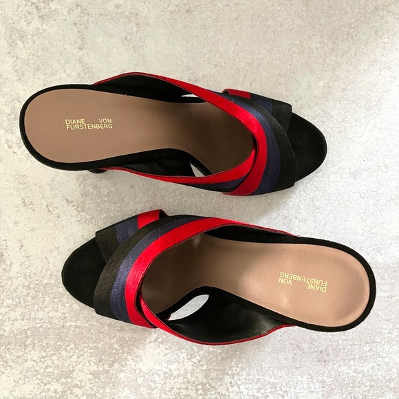 DVF - EMILYN NAVY 8.5 US - Picture 4 of 5